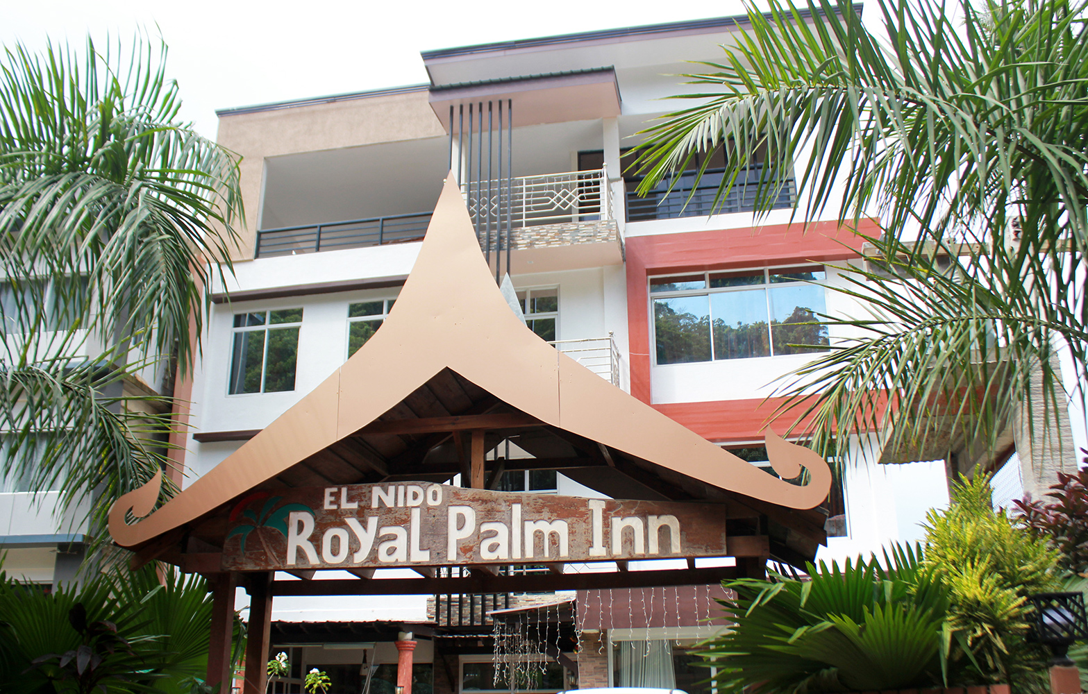 El Nido Royal Palm Inn Front view